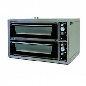 Four pizzas professionnel - LARGE LUX - 230V / 380V - 2 x 6 x 34 cm