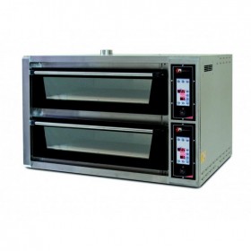 Four pizzas professionnel - LARGE LUX - 230V / 380V - 2 x 4 x 34 cm