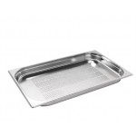 Bac inox perforé GN 1/1 - 40 mm