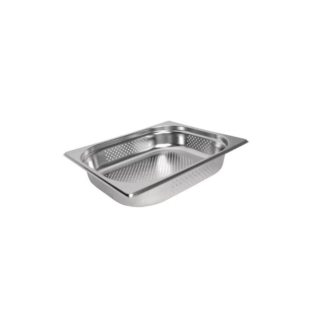 Bac inox perforé GN 1/2 - 100 mm Bac inox perforé GN 1/2 - 100 mm