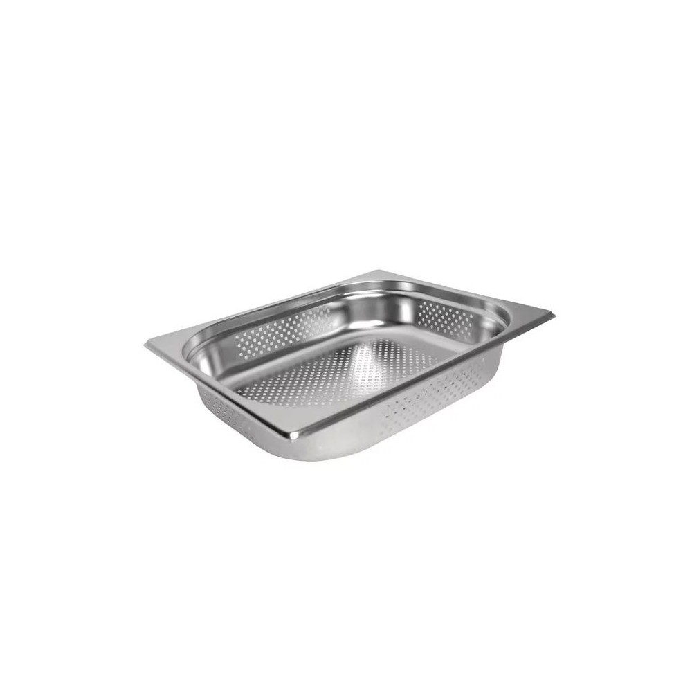 Bac inox perforé GN 1/2 - 65 mm Bac inox perforé GN 1/2 - 65 mm