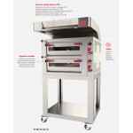 Four à pizzas électrique - PREMIUM PYRALIS - 2 x 6 pizzas