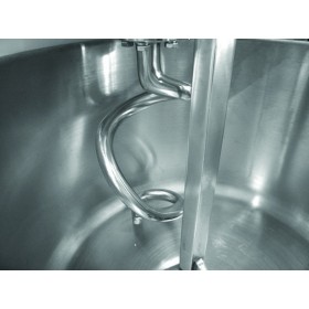 Pétrin 32L - 2 vitesses - Tête + cuve fixe - RESTO ITALIA - avec roulettes