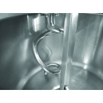 Pétrin 32L - 2 vitesses - Tête + cuve fixe - RESTO ITALIA - avec roulettes