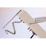 Pétrin 48L - 2 vitesses + minuterie - tête relevable - 230 / 380 V. - roulettes