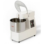 Pétrin 10L - 230 V. - 2 vitesses - tête + cuve fixe - roulettes