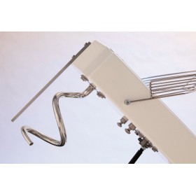 Pétrin 41L - 1 vitesse + minuterie - tête relevable - 230 / 380 V.
