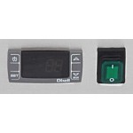 Meuble à pizza - Paiement 4X - Garantie 2 ans - 290 L - 2 portes + roulettes - 7 x GN 1/4  - Classe N