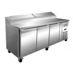Meuble pizza - ECO - 540 L. - 10 x GN 1/3 - Sur roulettes - 600 x 400  - Classe T