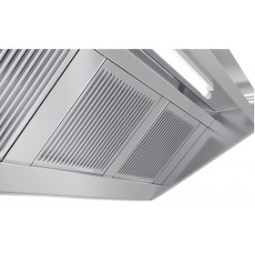 Hotte motorisée - Paiement 4X - 2800 (L) x 700 (P) mm - Variateur inclus