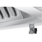 Hotte statique / sans moteur - 1400 x 700 - Filtres chocs