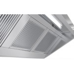 Hotte statique / sans moteur - 2000 x 1100 - Filtres chocs