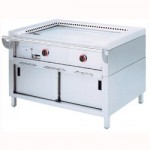 TEPPANYAKI GAZ 2 ZONES ARMOIRE,PORTE COULIS.