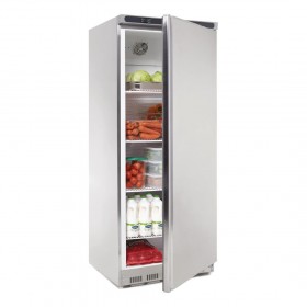 Armoire réfrigérée positive  - Inox - Paiement 4X - GN 2/1 - Garantie 2 ans  - 600 L - Roulettes - Classe N
