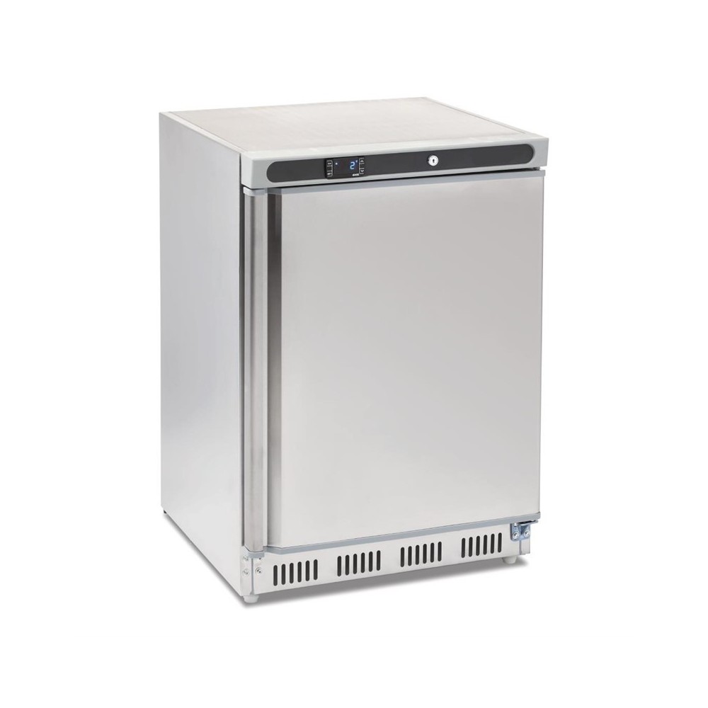 Armoire réfrigérée positive - Inox - Garantie 2 ans - 150 L - Classe N Armoire réfrigérée positive - Inox - Garantie 2 ans - 150 L - Classe N