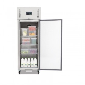 Armoire réfrigérée positive - Paiement 4X - GN 2/1 - Garantie 2 ans - 600 L - Roulettes - Classe N