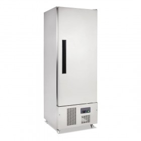 Armoire réfrigérée positive - Inox - Garantie 2 ans - 440 L - Roulettes - Classe N