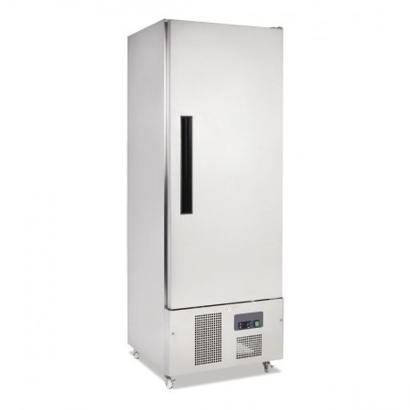 Armoire réfrigérée positive - Inox - Garantie 2 ans - 440 L - Roulettes - Classe N