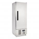 Armoire réfrigérée positive - Inox - Garantie 2 ans - 440 L - Roulettes - Classe N