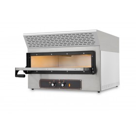 Four 2 pizzas 30 cm - équipé d’une hotte d’extraction de fumée