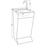 Lave-mains - autonome-