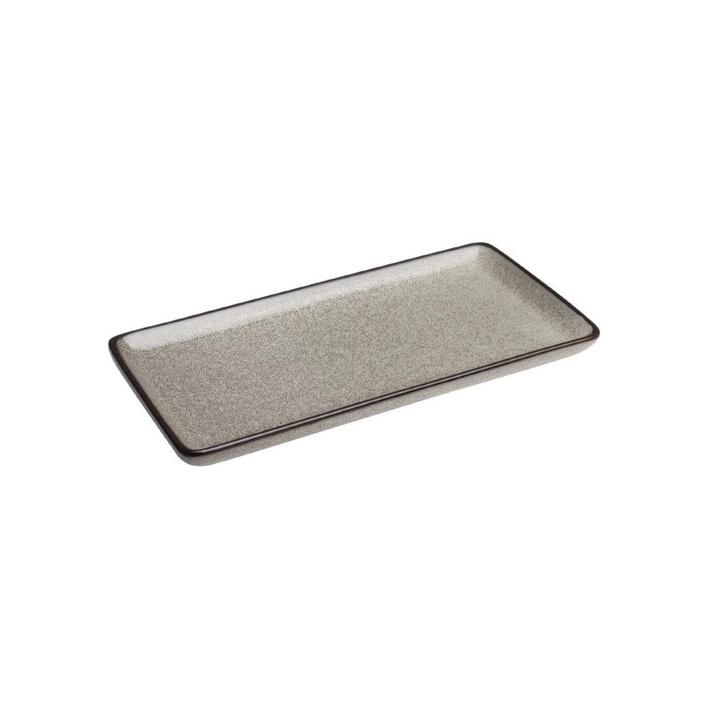 Lot de 6 assiettes rectangulaires Mineral 230mm Lot de 6 assiettes rectangulaires Mineral 230mm