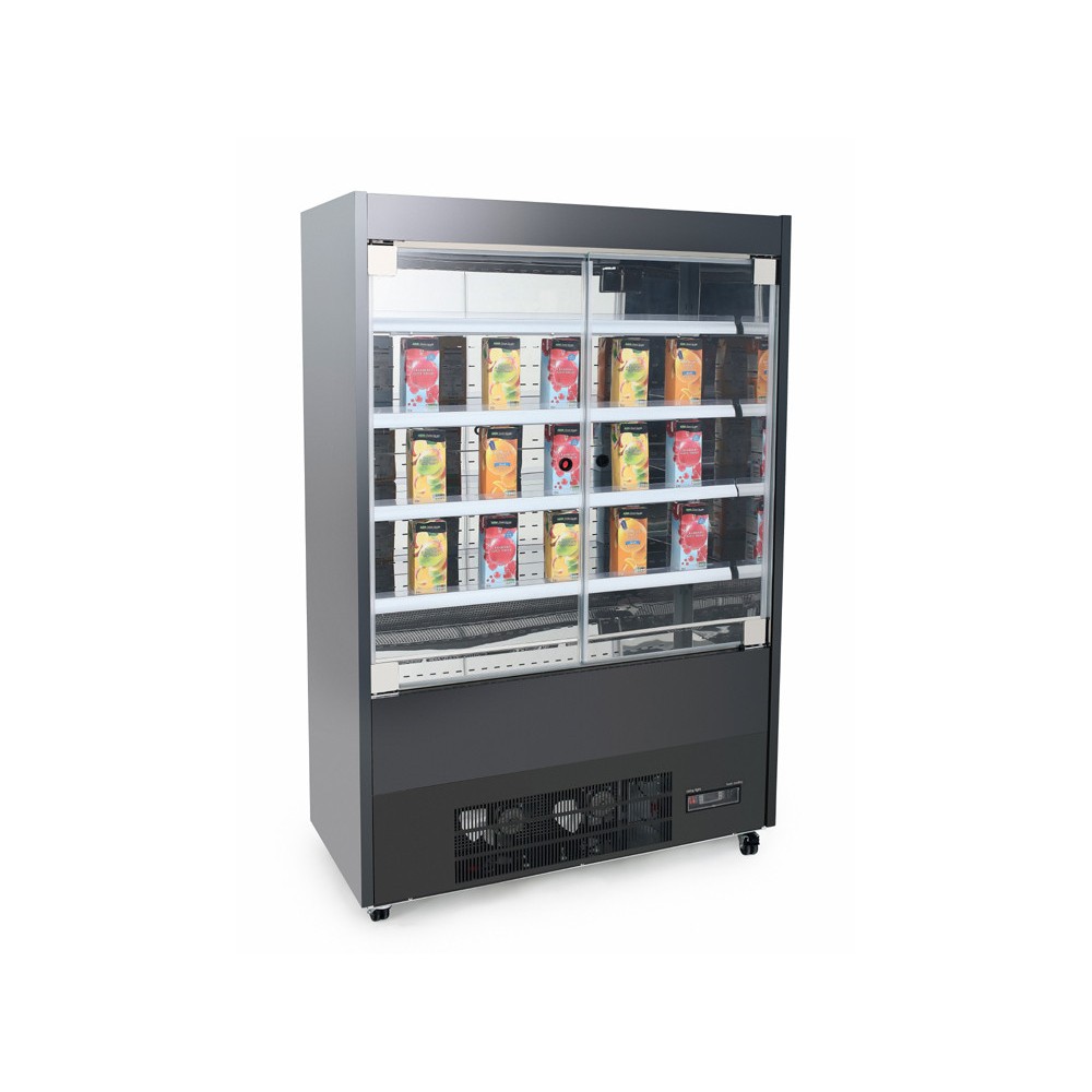 Vitrine réfrigérée libre service Slim 1000 x 550 x 1930 vitrée Vitrine réfrigérée libre service Slim 1000 x 550 x 1930 vitrée