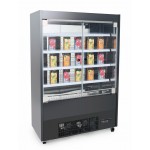Vitrine réfrigérée libre service Slim 1000 x 550 x 1930 vitrée  