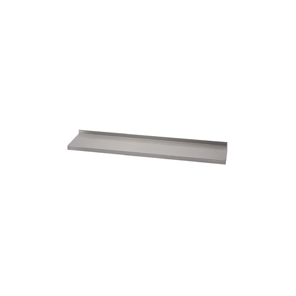 Etagère inox - 1400 x 400 mm + fixations Etagère inox - 1400 x 400 mm + fixations