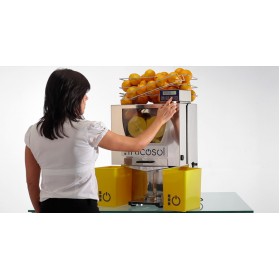 Machine à jus / presse-agrumes avec programmateur - Self-service - Production intensive - Oranges, clémentines et citrons