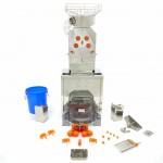 Machine à jus / Presse agrumes avec support + robinet - Self-service - Gros débit - Oranges, clémentines et citrons