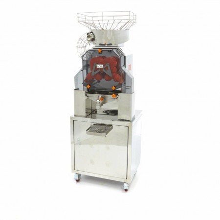 Machine à jus / Presse agrumes avec support + robinet - Self-service - Gros débit - Oranges, clémentines et citrons