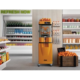 Machine à jus / presse-agrumes avec programmateur - Self-service - Production intensive - ZUMEX - Oranges, pommes et citrons