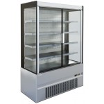 Vitrine murale noire/bleu 1230 x 725 x 1900
