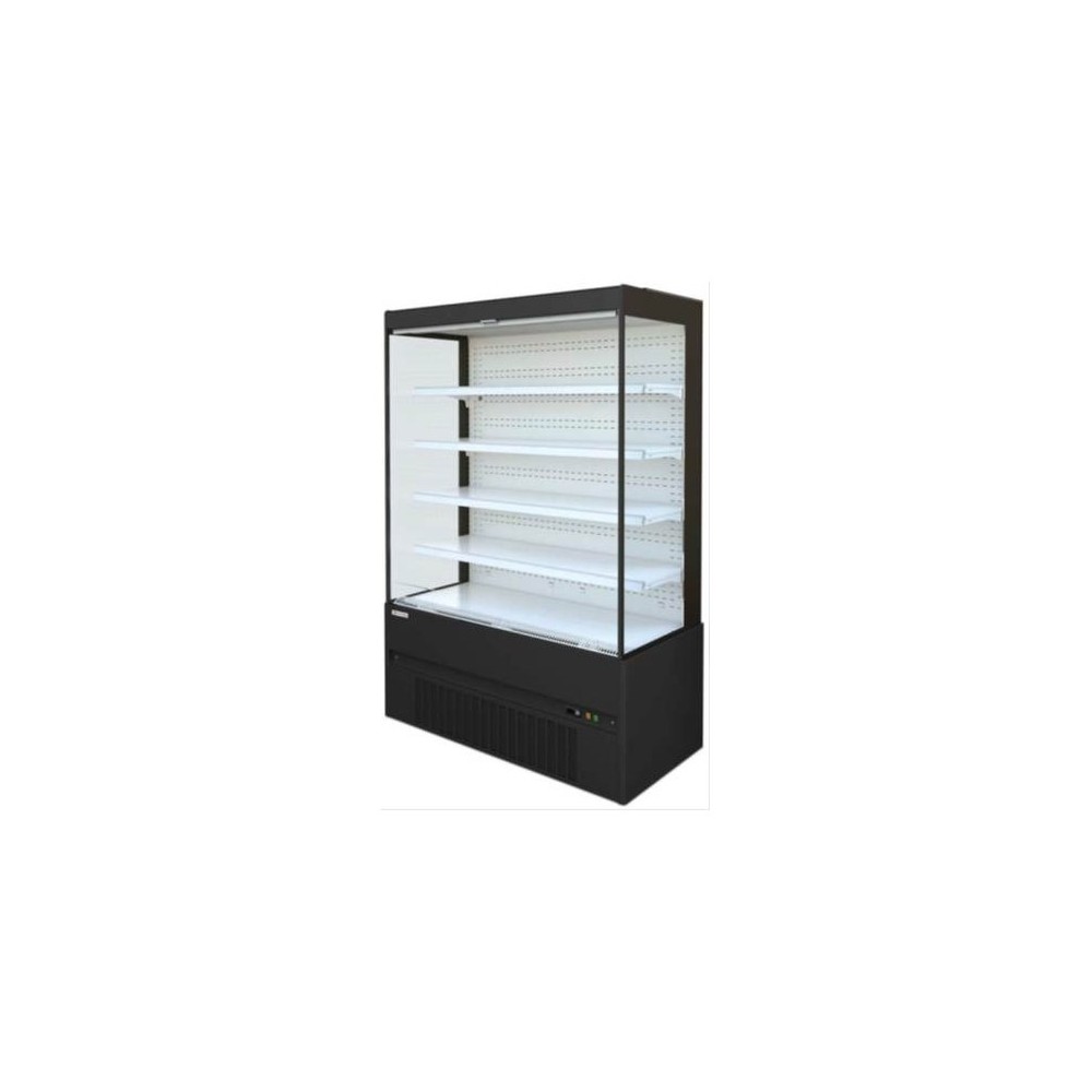 Vitrine murale noire/bleu 1230 x 725 x 1900