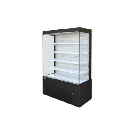 Vitrine murale noire/bleu 1230 x 725 x 1900