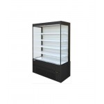 Vitrine murale noire/bleu 1230 x 725 x 1900