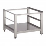 Lave-verres professionnel inox panier carre 400x400 mm+ pompe de vidange