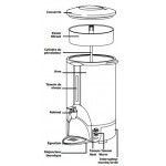 Percolateur inox 10 litres