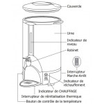 Percolateur inox 10 litres