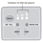 Machine à glaçons - 15 kg  - Paiement 4X - Manuelle - Avec réservoir - Classe N