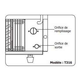 Machine à glaçons - 20 kg / jour - Paiement 4X - A air - Automatique - Sans pompe de relevage - Classe ST