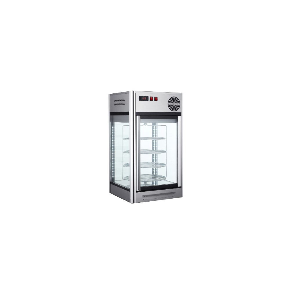 Vitrine réfrigérée panoramique - Paiement 4X - Inox - 108 L - Classe N Vitrine réfrigérée panoramique - Paiement 4X - Inox - 108 L - Classe N