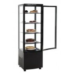 Vitrine réfrigérée panoramique - 235 L. - Paiement 4X - Garantie 2 ans - Inox - Classe N