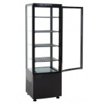 Vitrine réfrigérée panoramique - 235 L. - Paiement 4X - Garantie 2 ans - Inox - Classe N