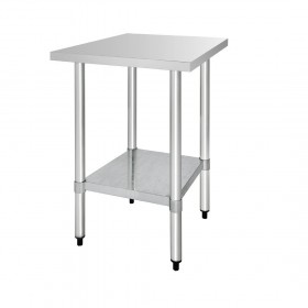Table inox - Paiement 4X - AISI 430 - 600 (L) x 600 (P) x 900 (H) mm
