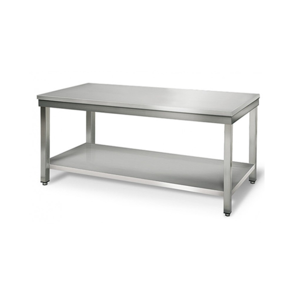 Table inox - AISI 201 - 1600 (L) x 700 (P) x 900 (H) mm Table inox - AISI 201 - 1600 (L) x 700 (P) x 900 (H) mm