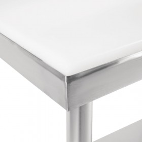 Table de découpe - AISI 201 - 500 (L) x 500 (P) x 900 (H) mm
