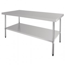 Table inox - AISI 430 - 1800 (L) x 900 (P) x 900 (H) mm