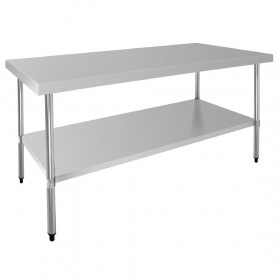Table inox - AISI 430 - 1800 (L) x 900 (P) x 900 (H) mm
